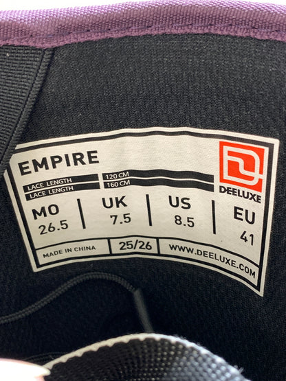 【現状渡し品】【メンズ/レディース】 DEELUXE EMPIRE S4 ディーラックス 572520-1000/4219 スノーボードブーツ 26.5cm 118-260914-ta-01-min 万代Net店