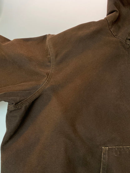 【中古品】【メンズ】 Carhartt カーハート DUCK ACTIVE JACKET J25 DKB ダック アクティブジャケット アウター 146-251210-kk-50-min サイズ：3XL カラー：ダークブラウン 万代Net店