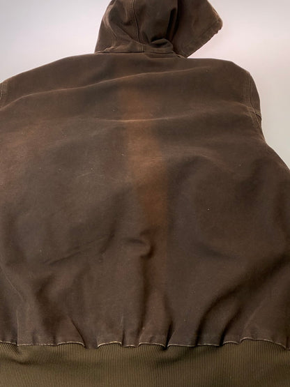 【中古品】【メンズ】 Carhartt カーハート DUCK ACTIVE JACKET J25 DKB ダック アクティブジャケット アウター 146-251210-kk-50-min サイズ：3XL カラー：ダークブラウン 万代Net店