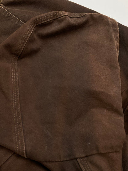 【中古品】【メンズ】 Carhartt カーハート DUCK ACTIVE JACKET J25 DKB ダック アクティブジャケット アウター 146-251210-kk-50-min サイズ：3XL カラー：ダークブラウン 万代Net店