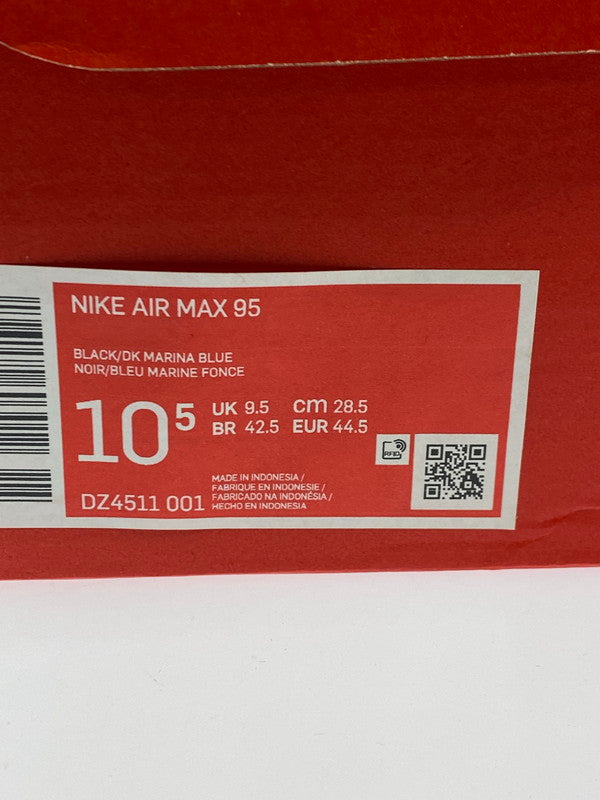 【中古品】【メンズ】 NIKE ナイキ AIR MAX 95 DZ4511-001 エアマックス95 スニーカー 靴 160-251209-kk-02-min カラー：BLACK/DK MARINA BLUE 万代Net店