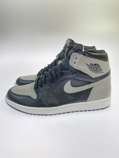 【中古美品】【メンズ】 NIKE ナイキ AIR JORDAN 1 RETRO HIGH OG SHADOW 555088-013 エアジョーダン ワン レトロ ハイ オリジナル シャドウ2018 スニーカー 靴 160-251209-kk-06-min カラー：BLACK/MEDIUM GREY-WHITE 万代Net店