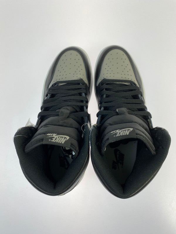 【中古美品】【メンズ】 NIKE ナイキ AIR JORDAN 1 RETRO HIGH OG SHADOW 555088-013 エアジョーダン ワン レトロ ハイ オリジナル シャドウ2018 スニーカー 靴 160-251209-kk-06-min カラー：BLACK/MEDIUM GREY-WHITE 万代Net店