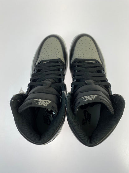 【中古美品】【メンズ】 NIKE ナイキ AIR JORDAN 1 RETRO HIGH OG SHADOW 555088-013 エアジョーダン ワン レトロ ハイ オリジナル シャドウ2018 スニーカー 靴 160-251209-kk-06-min カラー：BLACK/MEDIUM GREY-WHITE 万代Net店