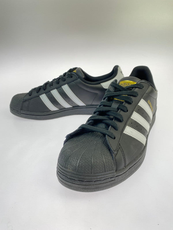 【中古品】【メンズ】 adidas アディダス SUPERSTAR EG4959 スーパースター スニーカー 靴 161-251212-yn-15-min サイズ：27.0cm カラー：ブラック/ホワイト 万代Net店