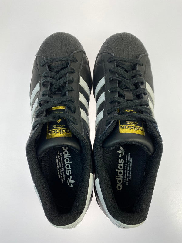【中古品】【メンズ】 adidas アディダス SUPERSTAR EG4959 スーパースター スニーカー 靴 161-251212-yn-15-min サイズ：27.0cm カラー：ブラック/ホワイト 万代Net店