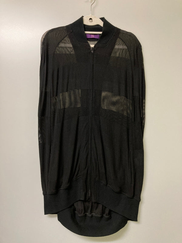 【中古品】【メンズ】 Y's ワイズ MESH ZIP UP VEST YX-Y03-210 メッシュ切替ジップアップベスト トップス Yohji Yamamoto 169-251213-kk-25-min サイズ：1 カラー：ブラック 万代Net店