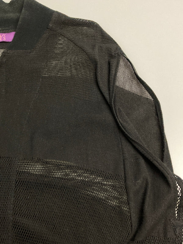 【中古品】【メンズ】 Y's ワイズ MESH ZIP UP VEST YX-Y03-210 メッシュ切替ジップアップベスト トップス Yohji Yamamoto 169-251213-kk-25-min サイズ：1 カラー：ブラック 万代Net店