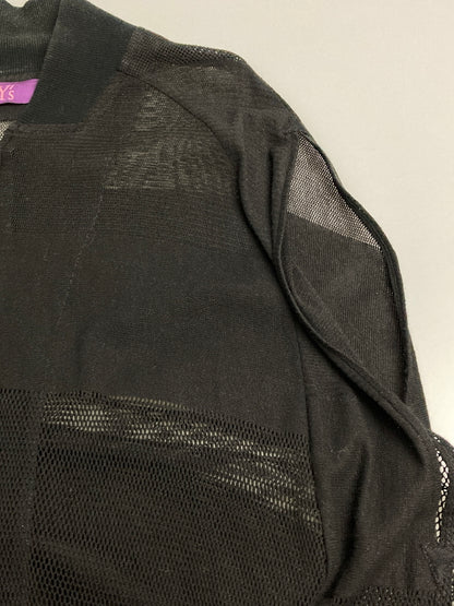 【中古品】【メンズ】 Y's ワイズ MESH ZIP UP VEST YX-Y03-210 メッシュ切替ジップアップベスト トップス Yohji Yamamoto 169-251213-kk-25-min サイズ：1 カラー：ブラック 万代Net店