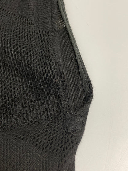 【中古品】【メンズ】 Y's ワイズ MESH ZIP UP VEST YX-Y03-210 メッシュ切替ジップアップベスト トップス Yohji Yamamoto 169-251213-kk-25-min サイズ：1 カラー：ブラック 万代Net店