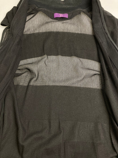 【中古品】【メンズ】 Y's ワイズ MESH ZIP UP VEST YX-Y03-210 メッシュ切替ジップアップベスト トップス Yohji Yamamoto 169-251213-kk-25-min サイズ：1 カラー：ブラック 万代Net店