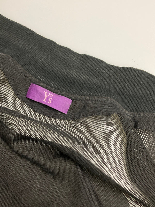 【中古品】【メンズ】 Y's ワイズ MESH ZIP UP VEST YX-Y03-210 メッシュ切替ジップアップベスト トップス Yohji Yamamoto 169-251213-kk-25-min サイズ：1 カラー：ブラック 万代Net店