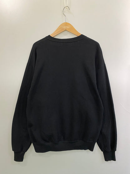【中古品】【メンズ】 USED ユーズド EAGLE DESIGN SWEATSHIRT イーグル デザイン スウェットシャツ メンズ 長袖 プリント トレーナー 146-260717-em-52-min サイズ：Ｌ カラー：ブラック 万代Net店
