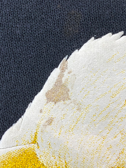 【中古品】【メンズ】 USED ユーズド EAGLE DESIGN SWEATSHIRT イーグル デザイン スウェットシャツ メンズ 長袖 プリント トレーナー 146-260717-em-52-min サイズ：Ｌ カラー：ブラック 万代Net店