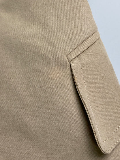 【中古品】【レディース】 CELINE セリーヌ 1B SINGLE TAILORED JACKET 1B シングル テーラードジャケット トップス 169-251213-kk-24-min サイズ：40 カラー：ベージュ 万代Net店