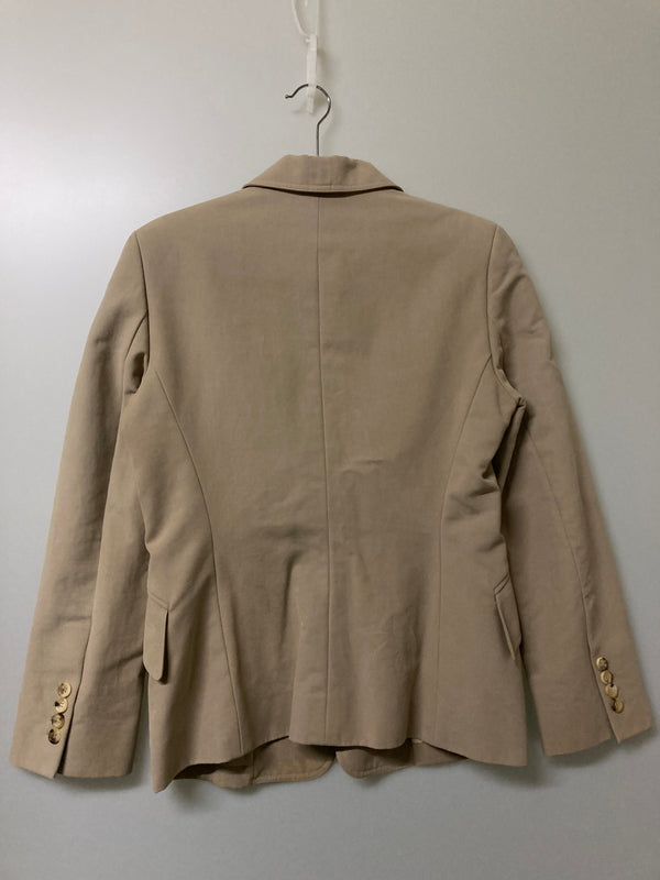 【中古品】【レディース】 CELINE セリーヌ 1B SINGLE TAILORED JACKET 1B シングル テーラードジャケット トップス 169-251213-kk-24-min サイズ：40 カラー：ベージュ 万代Net店