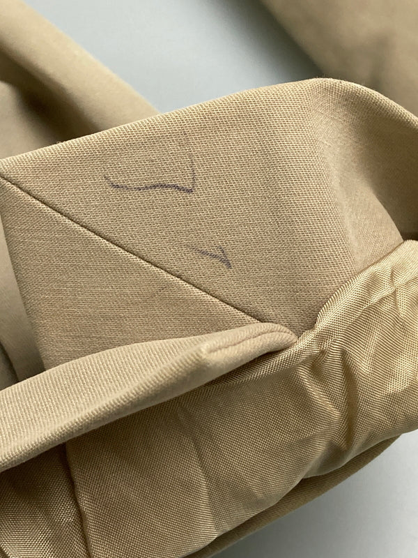 【中古品】【レディース】 CELINE セリーヌ 1B SINGLE TAILORED JACKET 1B シングル テーラードジャケット トップス 169-251213-kk-24-min サイズ：40 カラー：ベージュ 万代Net店