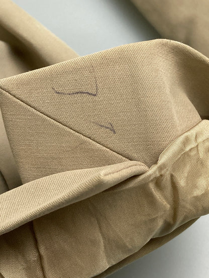 【中古品】【レディース】 CELINE セリーヌ 1B SINGLE TAILORED JACKET 1B シングル テーラードジャケット トップス 169-251213-kk-24-min サイズ：40 カラー：ベージュ 万代Net店