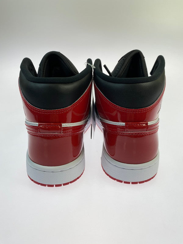 【中古美品】【メンズ/レディース】 NIKE ナイキ AIR JORDAN 1 MID SE HV4091-006 エア ジョーダン 1 ミッド スニーカー 靴 160-251212-yn-12-min サイズ：25.5cm US7.5 カラー：BLACK/VARSITY RED-WHITE 万代Net店