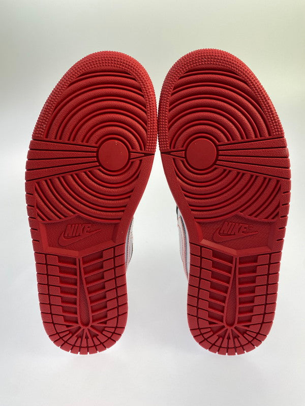 【中古美品】【メンズ/レディース】 NIKE ナイキ AIR JORDAN 1 MID SE HV4091-006 エア ジョーダン 1 ミッド スニーカー 靴 160-251212-yn-12-min サイズ：25.5cm US7.5 カラー：BLACK/VARSITY RED-WHITE 万代Net店