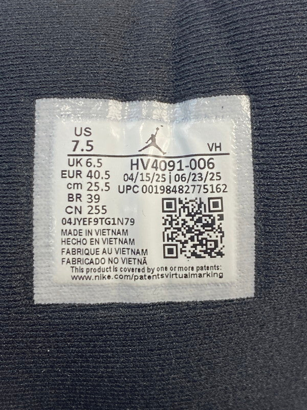 【中古美品】【メンズ/レディース】 NIKE ナイキ AIR JORDAN 1 MID SE HV4091-006 エア ジョーダン 1 ミッド スニーカー 靴 160-251212-yn-12-min サイズ：25.5cm US7.5 カラー：BLACK/VARSITY RED-WHITE 万代Net店