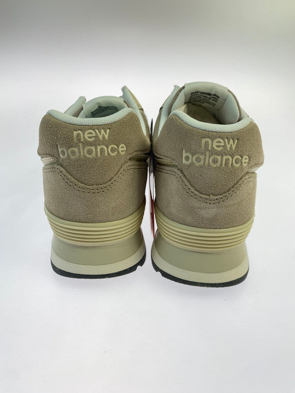 【中古美品】【メンズ】 NEW BALANCE ニューバランス SNEAKERS U574WO2 スニーカー 靴 162-251212-yn-16-min サイズ：28.0cm カラー：ベージュ 万代Net店