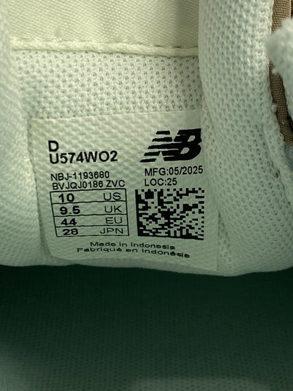 【中古美品】【メンズ】 NEW BALANCE ニューバランス SNEAKERS U574WO2 スニーカー 靴 162-251212-yn-16-min サイズ：28.0cm カラー：ベージュ 万代Net店