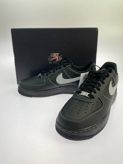 【中古美品】【メンズ】 NIKE ナイキ AIR FORCE 1 '07 LV8 HQ2037-006 エア フォース 1 スニーカー 靴 160-251212-yn-13-min サイズ：27.5cm US9.5 カラー：BLACK/WOLF GREY-BLACK-BLACK 万代Net店