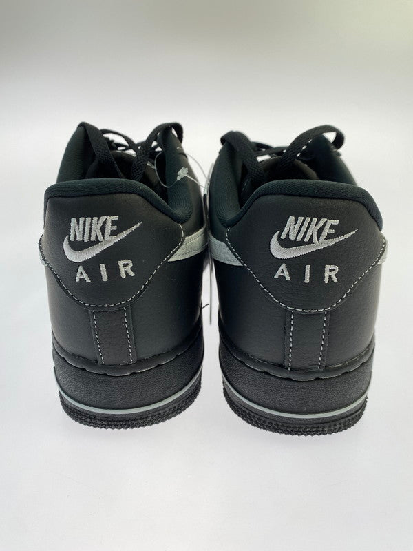 【中古美品】【メンズ】 NIKE ナイキ AIR FORCE 1 '07 LV8 HQ2037-006 エア フォース 1 スニーカー 靴 160-251212-yn-13-min サイズ：27.5cm US9.5 カラー：BLACK/WOLF GREY-BLACK-BLACK 万代Net店