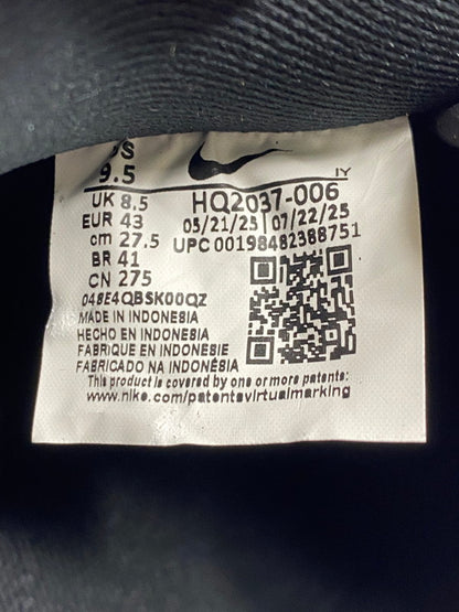 【中古美品】【メンズ】 NIKE ナイキ AIR FORCE 1 '07 LV8 HQ2037-006 エア フォース 1 スニーカー 靴 160-251212-yn-13-min サイズ：27.5cm US9.5 カラー：BLACK/WOLF GREY-BLACK-BLACK 万代Net店