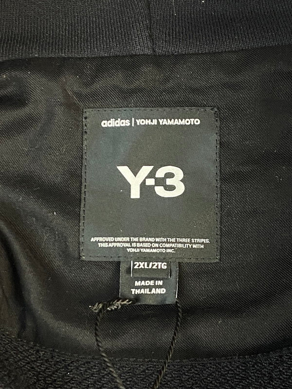 【中古品】【メンズ】 Y-3 ワイスリー GRAPHIC HOODIE JX4748 グラフィック フーディー メンズ トップスパーカーパーカーアディダス ヨウジヤマモト 140-251212-em-22-min サイズ：２XL カラー：ブラック 万代Net店