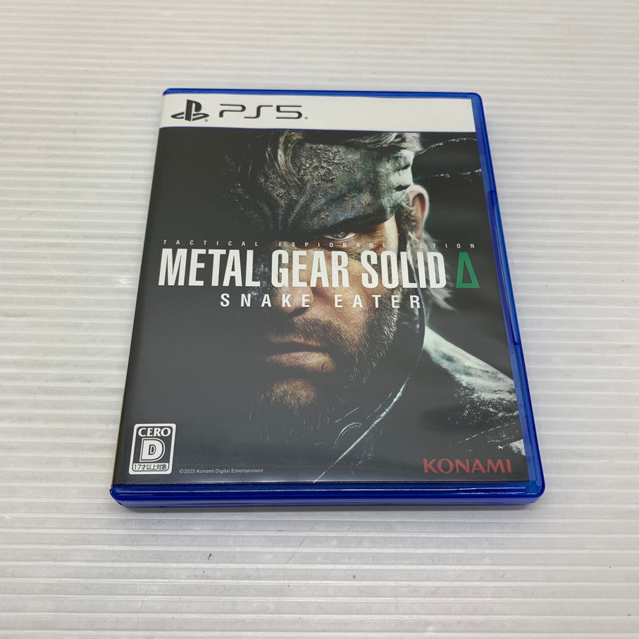 【中古品】 CERO:D METAL GEAR SOLID Δ: SNAKE EATER - PS5 ソニー プレイステーション5 ゲームソフト SONY 026-260120-em-51-min 万代Net店