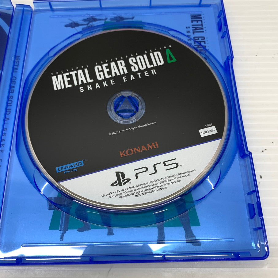 【中古品】 CERO:D METAL GEAR SOLID Δ: SNAKE EATER - PS5 ソニー プレイステーション5 ゲームソフト SONY 026-260120-em-51-min 万代Net店