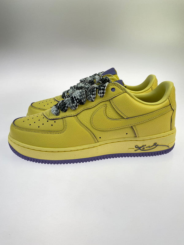 【中古美品】【メンズ】 NIKE ナイキ × KOBE BRYANT コービーブライアント AIR FORCE 1 LOW PROTRO MAMBA MENTALITY HV9408-700 エアフォース1 ロー プロトロ マンバメンタリティ スニーカー メンズ 靴 160-251212-em-38-min サイズ：28.5cm カラー：イエロー 万代Net店
