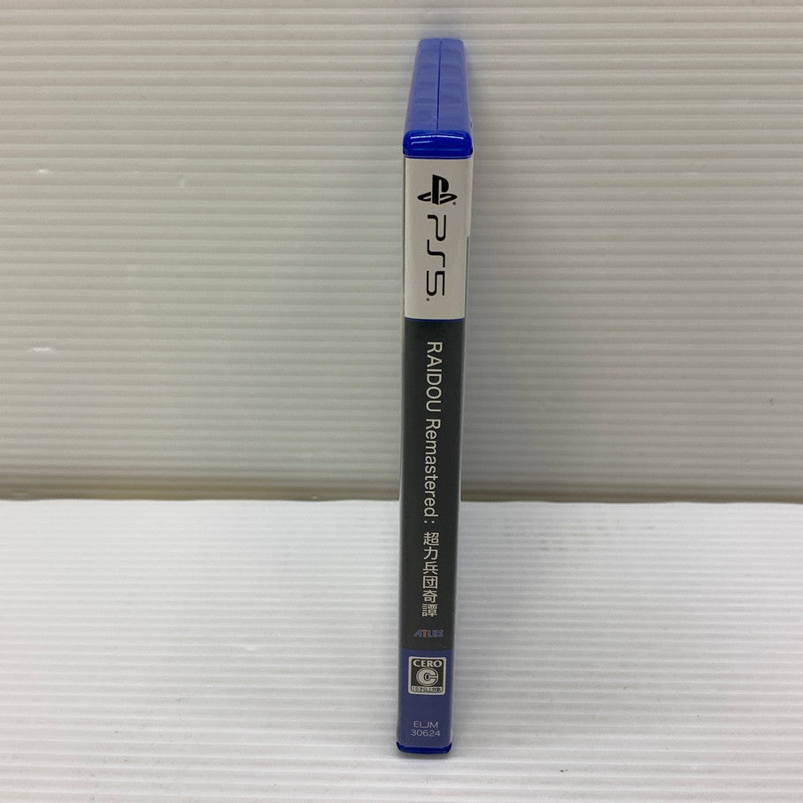 【中古品】 CERO:C SONY RAIDOU Remastered:超力兵団奇譚 - PS5 プレイステーション5 ゲームソフト ソニー 026-260120-em-48-min 万代Net店