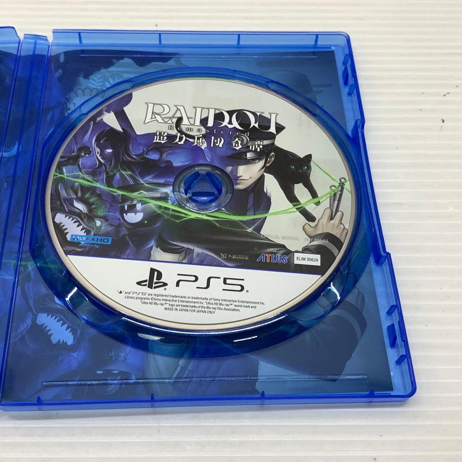 【中古品】 CERO:C SONY RAIDOU Remastered:超力兵団奇譚 - PS5 プレイステーション5 ゲームソフト ソニー 026-260120-em-48-min 万代Net店