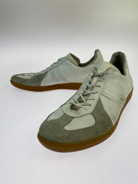 【中古品】【メンズ】 GERMAN ARMY ジャーマン アーミー GERMAN TRAINER 01.11.6414 トレーナーオリジナル メンズ シューズ 靴 163-251212-em-39-min カラー：ホワイト 万代Net店