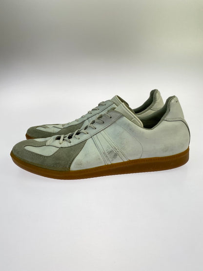 【中古品】【メンズ】 GERMAN ARMY ジャーマン アーミー GERMAN TRAINER 01.11.6414 トレーナーオリジナル メンズ シューズ 靴 163-251212-em-39-min カラー：ホワイト 万代Net店