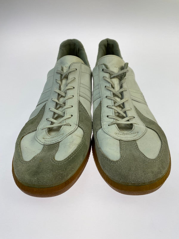 【中古品】【メンズ】 GERMAN ARMY ジャーマン アーミー GERMAN TRAINER 01.11.6414 トレーナーオリジナル メンズ シューズ 靴 163-251212-em-39-min カラー：ホワイト 万代Net店