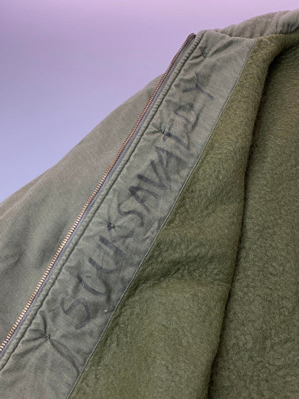【中古品】【メンズ】 U.S.NAVY 80’s A-2 DECK JACKET DLA100-86-C-0880 アメリカ海軍 80年代 デッキジャケット アウター 146-251213-yn-20-min サイズ：SMALL（34-36） カラー：オリーブグリーン 万代Net店