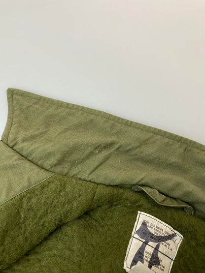 【中古品】【メンズ】 U.S.NAVY 80’s A-2 DECK JACKET DLA100-86-C-0880 アメリカ海軍 80年代 デッキジャケット アウター 146-251213-yn-20-min サイズ：SMALL（34-36） カラー：オリーブグリーン 万代Net店
