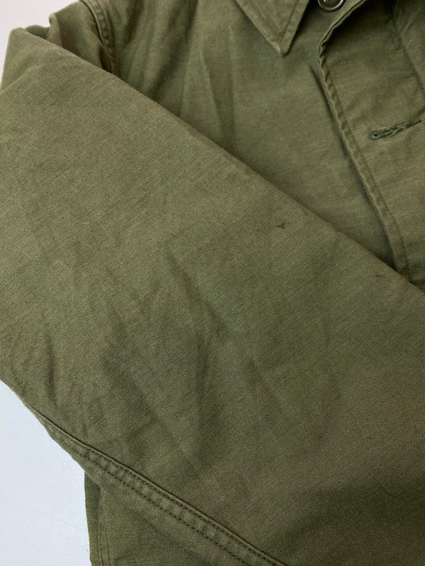 【中古品】【メンズ】 U.S.NAVY 80’s A-2 DECK JACKET DLA100-86-C-0880 アメリカ海軍 80年代 デッキジャケット アウター 146-251213-yn-20-min サイズ：SMALL（34-36） カラー：オリーブグリーン 万代Net店