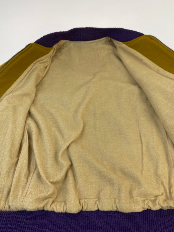 【中古品】【メンズ】 UNKNOWN VINTAGE 50-60's ZIP UP WOOL JACKET ヴィンテージ 50-60年代 ジップアップ ウールジャケット アウター 146-251212-em-29-min サイズ：38 カラー：マスタード 万代Net店