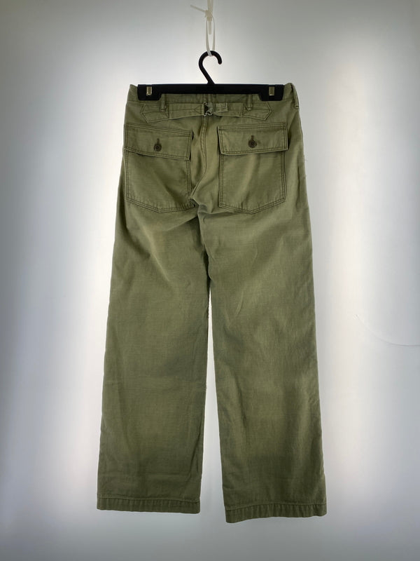 【中古品】【メンズ】 OR SLOW オアスロウ BAKER PANTS OLIVE ベイカーパンツ メンズ ボトムス ミリタリー ファティーグパンツ 151-260731-em-35-min サイズ：2 カラー：オリーブグリーン 万代Net店