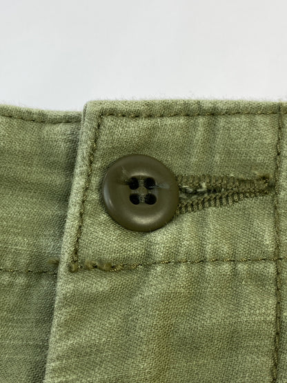 【中古品】【メンズ】 OR SLOW オアスロウ BAKER PANTS OLIVE ベイカーパンツ メンズ ボトムス ミリタリー ファティーグパンツ 151-260731-em-35-min サイズ：2 カラー：オリーブグリーン 万代Net店