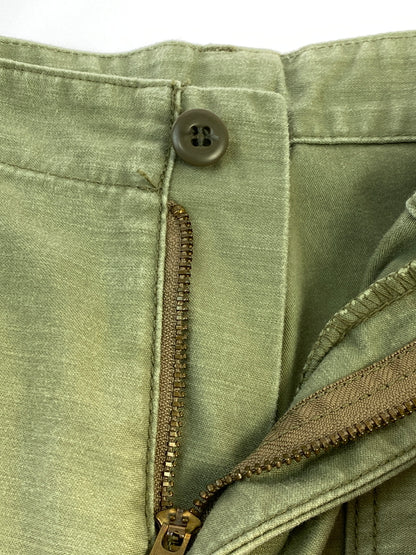 【中古品】【メンズ】 OR SLOW オアスロウ BAKER PANTS OLIVE ベイカーパンツ メンズ ボトムス ミリタリー ファティーグパンツ 151-260731-em-35-min サイズ：2 カラー：オリーブグリーン 万代Net店