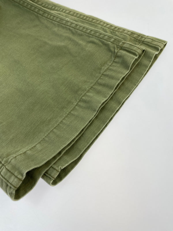 【中古品】【メンズ】 OR SLOW オアスロウ BAKER PANTS OLIVE ベイカーパンツ メンズ ボトムス ミリタリー ファティーグパンツ 151-260731-em-35-min サイズ：2 カラー：オリーブグリーン 万代Net店