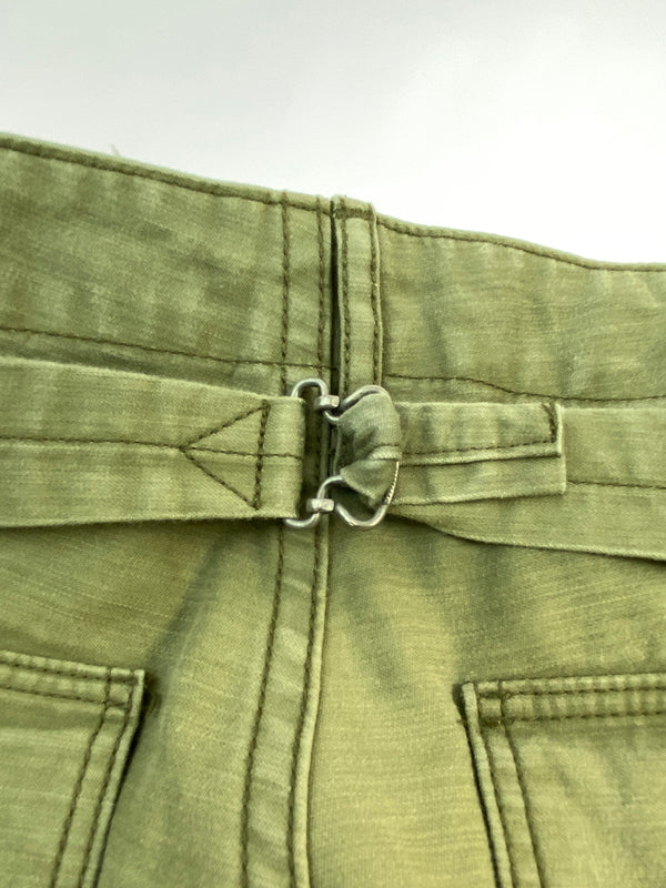 【中古品】【メンズ】 OR SLOW オアスロウ BAKER PANTS OLIVE ベイカーパンツ メンズ ボトムス ミリタリー ファティーグパンツ 151-260731-em-35-min サイズ：2 カラー：オリーブグリーン 万代Net店