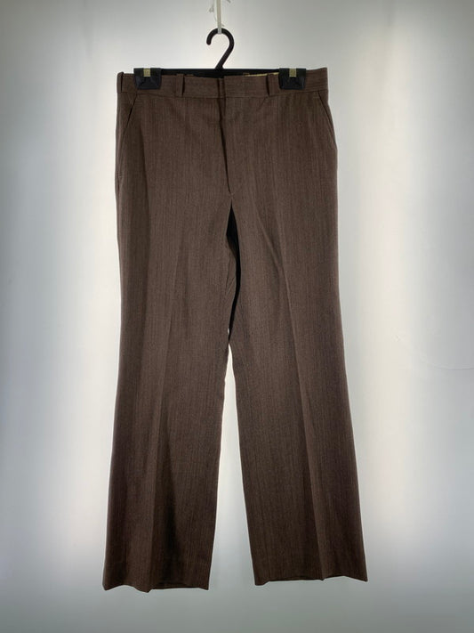 【中古品】【メンズ】 UNKNOWN USED 70-80's TALON HOOK SLACKS ユーズド 70-80年代 タロン製フック スラックスパンツ ボトムス 157-260108-yn-12-min カラー：ブラウン系 万代Net店