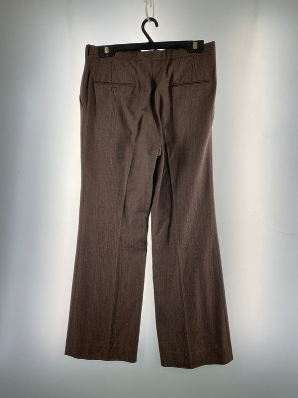 【中古品】【メンズ】 UNKNOWN USED 70-80's TALON HOOK SLACKS ユーズド 70-80年代 タロン製フック スラックスパンツ ボトムス 157-260108-yn-12-min カラー：ブラウン系 万代Net店